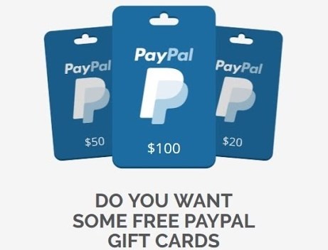 free paypal gift cards