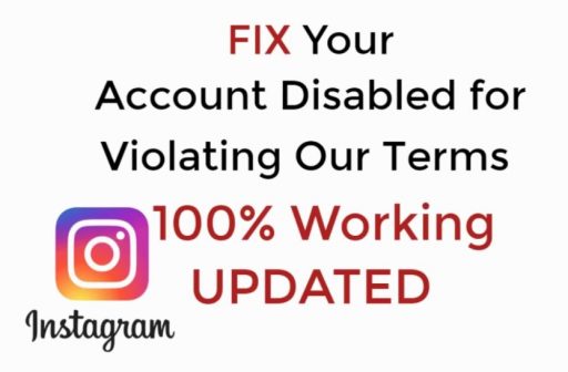 account disabled instagram