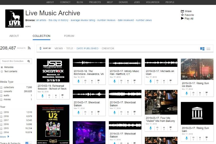 Download App Live Music Archive for Free