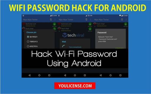 hack wep wifi password in android without root