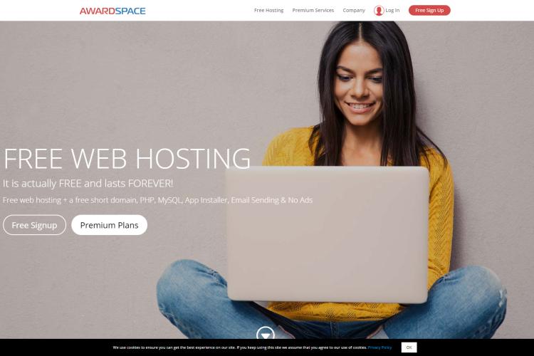 57 Best Free Web Hosting Sites 2023 (Reviews & Comparison): Awardspace