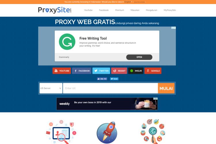 110+ Best Free Proxy Server List 2023: ProxySite