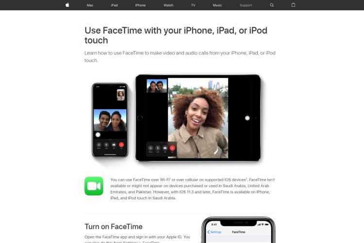 Apple's FaceTime