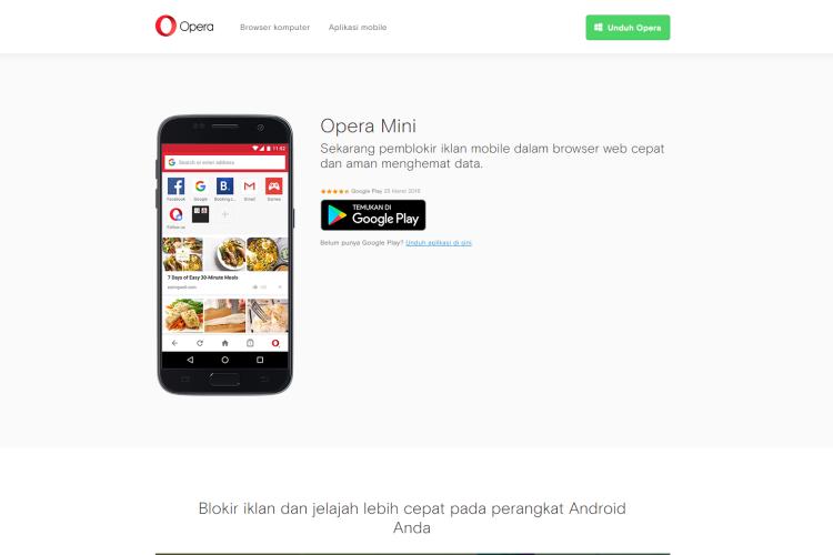 Android AD Blocker with Opera mini
