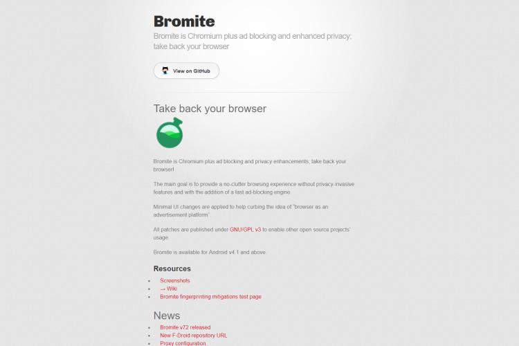 Android Ad Blocker with Bromite