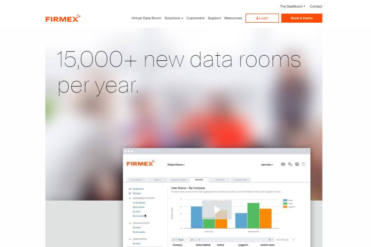 Best Virtual Data Room Service Provider with Firmex