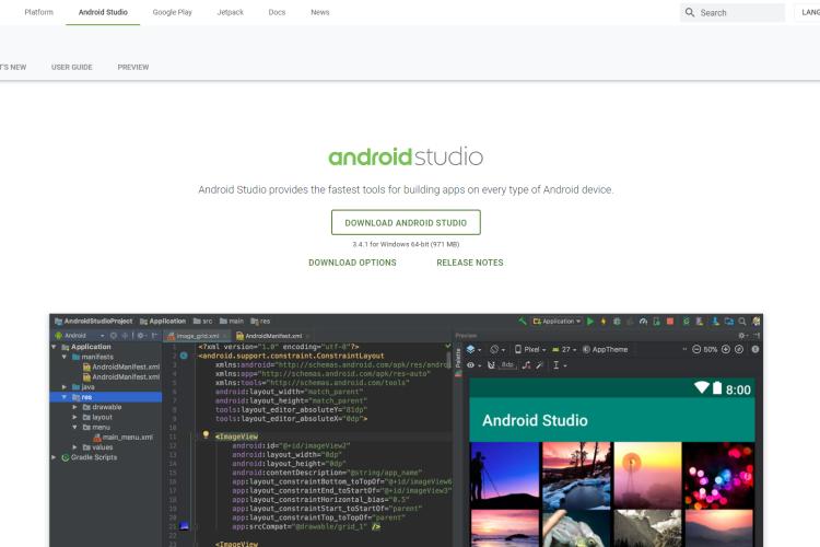 android studio download windows 10